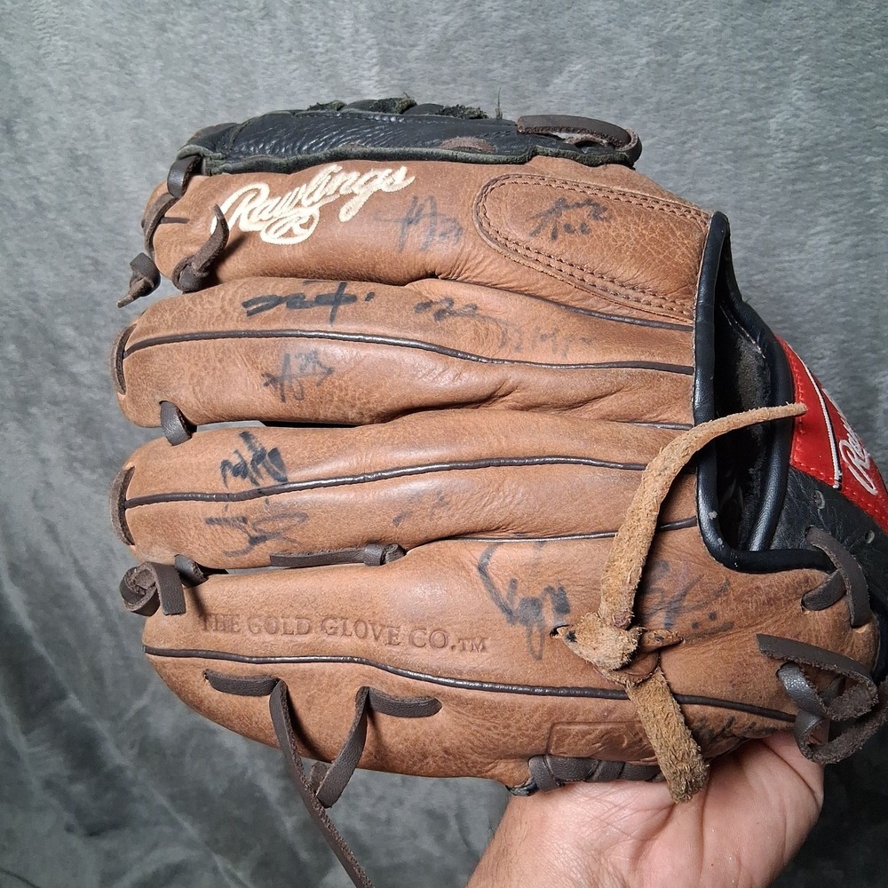 Rawlings Baseball‎ Glove D115BBDBPT 11.5" Youth Right Hand Throw Leather Brown
